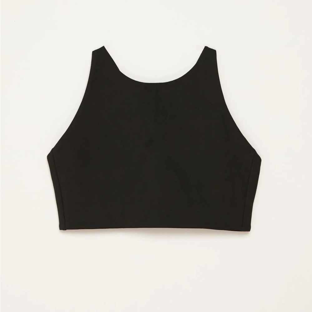 NWT Girlfriend Collective Topanga Halter Bra